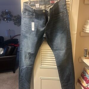 G-Star Men's Dark Blue Skinny Jeans